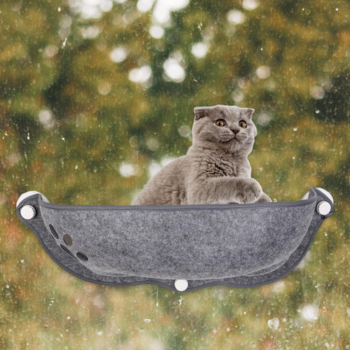 Hamaca Para Gato, Montada En La Ventana, Para Coche, Cojín