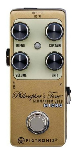 Pedal Efectos Guitarra Pigtronix Ggm Germanium Gold Comp