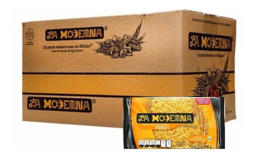 Caja De Sopa La Moderna Fideo #1 / Caja Con 20 Pz