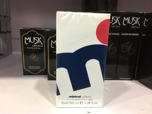 Perfume Mistral Urban Eau De Toilette Men X 100ml