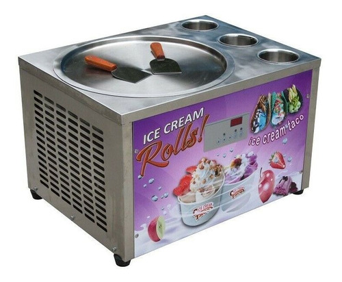 Máquina Para Hacer Helado Frito Con Yogurt De Uso