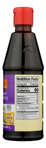 Salsa Vegetariana Hoisin 600 Ml Paquete De 12 Botellas