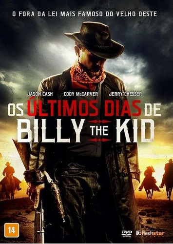 Os Últimos Dias De Billy The Kid - Dvd - William Adams