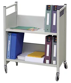 260500 Medical File Folder Cart 2 Shelves