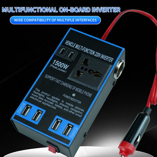 Inversor De Coche De 12 V A 110 V, Cargador De Coche, Camión