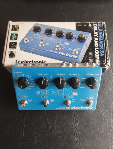 Tc Electronic Flashback X4 Delay Azul