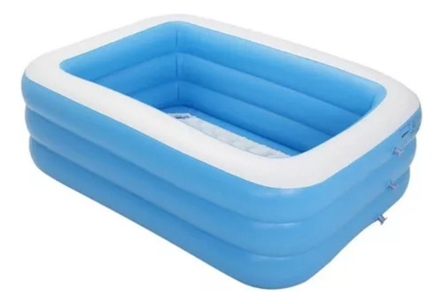 Piscina Inflable Rectangular Verano Familiar 200x120x50cm