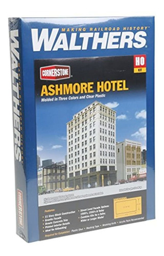 Walthers, Inc. Kit De Hotel Ashmore, 8-5 / 8 X Rr4-7 / 16 X 