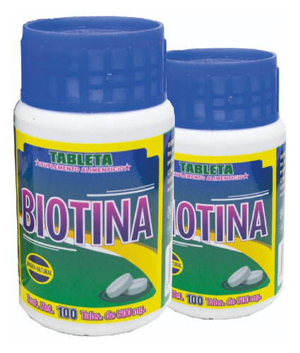 Kit 2 Suplemento Alimenticio Biotina
