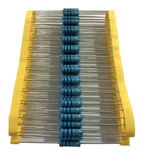 Imagem 4 de 4 de Resistor Metal Film 10k 3w 5% - 100 Peças