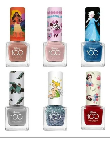 Disney 100 Set De 6 Esmaltes Edición Especial Artistas Artistas