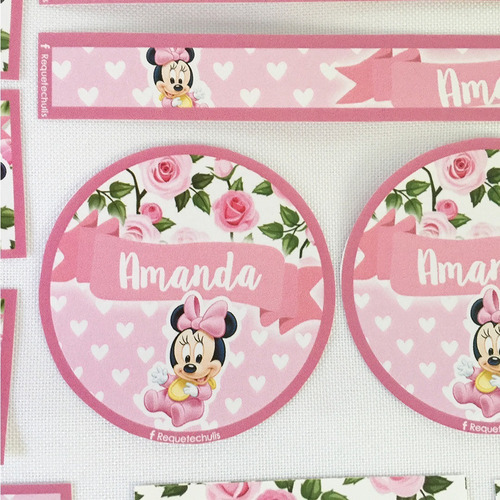 Etiquetas Stickers Personalizados Candy Bar Minnie Bebe Mercado Libre Etiquetas Stickers Personalizados Candy Bar Minnie Bebe Mercado Libre