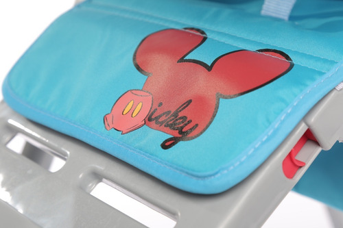 Imagen 8 de 8 de Silla De Comer Disney 6 Altura Doble Bandeja Reclinable Bebe