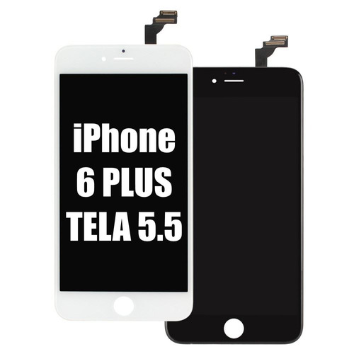 Display Tela Lcd iPhone 6 Plus 5.5 Pto Bco A1522 A1524 A1593