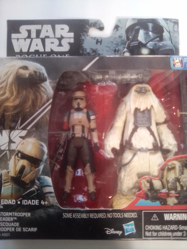 Star Wars Rogue One Moroff Scarif Stormtrooper Squad Leader (Usado)