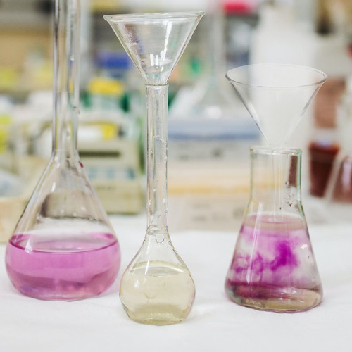 Juego De Embudos De Vidrio Para Laboratorio, 4 Piezas