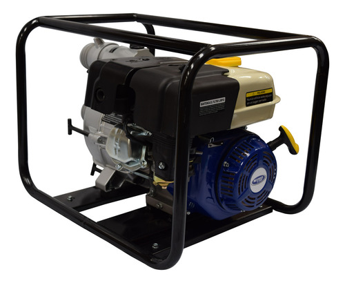 Motobomba Tragasolidos A Gasolina 6.5 Hp Bat3x3 Mpower