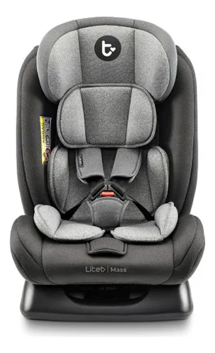 Cadeirinha infantil para carro Litet Mass 0-36kg Preta e Cinza - ...