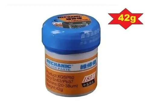 Estaño En Pasta Marca Mechanic Xgsp50 42gramos | Cuotas sin interés