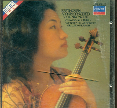 Cd. Beethoven : Violin Concerto // Chung- Wiener Philharmoni