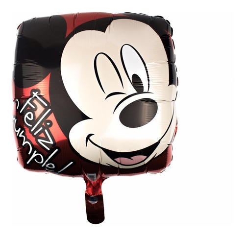 Globo Metalico De Mickey Mouse 45cm 