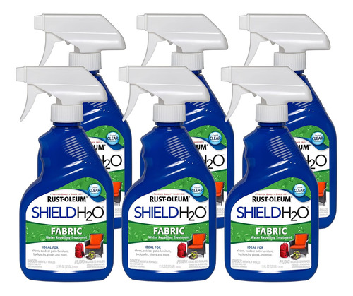 278146-6pk Shield H2o - Spray De Tela Para Exteriores, 11 Oz