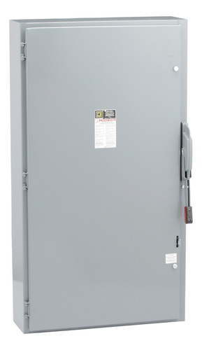 H365 Interruptor De Seguridad 400a, 3 Wire, 3 Pole, 250hp,