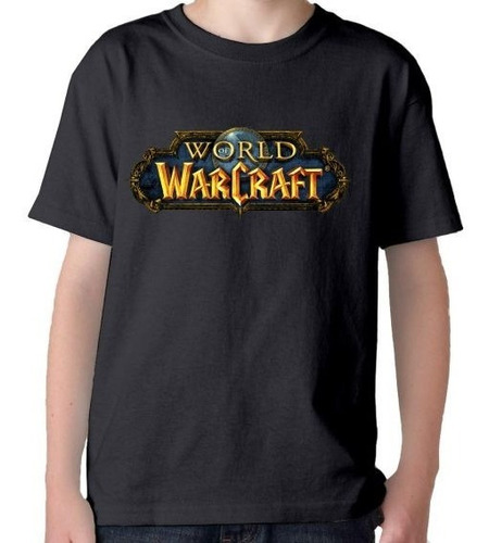 Remera Algodon Niño - World Of Warcraft 1 - Ok Creativo