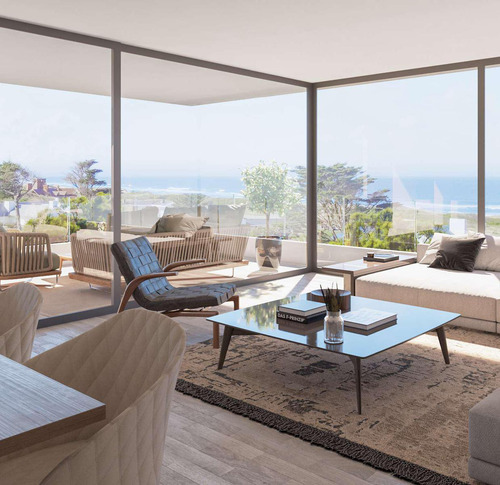 Apartamento 3 Dormitorios En Playa Brava, Maldonado A Metros De La Playa.