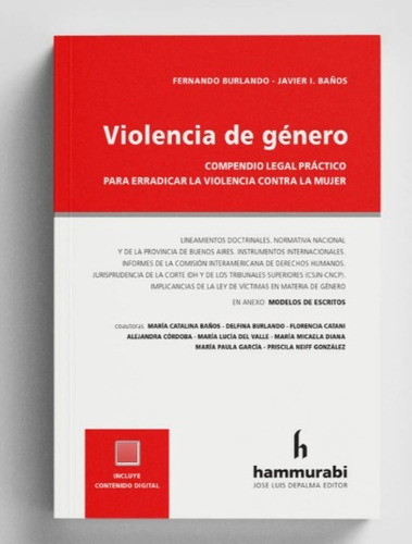 Burlando Violencia De Genero Novedad Hammurabi 2022