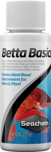 Seachem Betta Basic 60 Ml - Água Boa Para Bettas