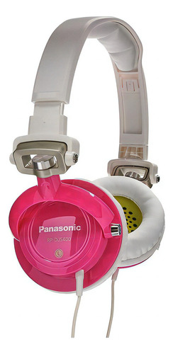 Vincha Auricular Dj Cableado Plegable Panasonic Rp-djs400ae® Color Rosado