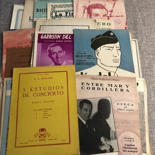 5 Estudios De Concierto Para Piano De E.a. Fracassi (Usado)
