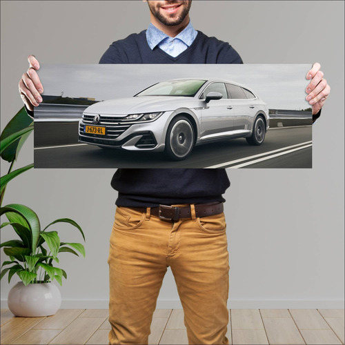 Cuadro 30x80cm Auto 2020 Volkswagen Arteon Shoot 749