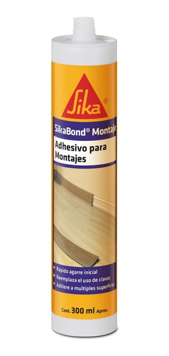 Sikabond Montaje Pack 12 Cartucho 300 Ml