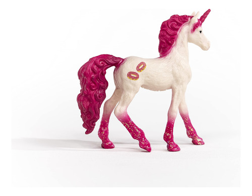 Figura De Juguete Coleccionable Dona De Unicornio 16 Cm