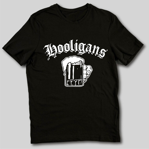 Remera Estampada Skinhead Hooligan Punk Cerveza 