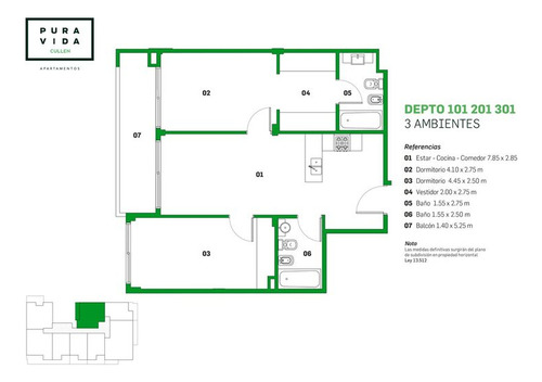 Venta Departamento 3 Amb Pura Vida Villa Urquiza