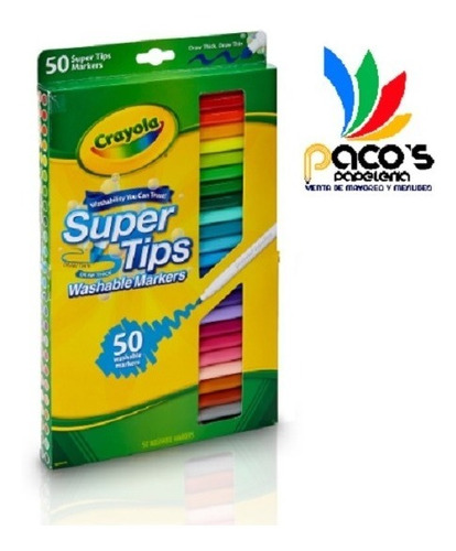 Super Tips Crayola C/50pzs