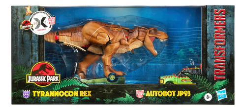 Transformers Jurassic Park Mash-up Tyrannocon Rex & Autobot 