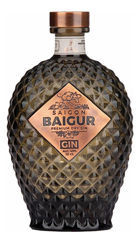 Gin Saigón Baigur 700ml Premium Dry Gin Original Importado P