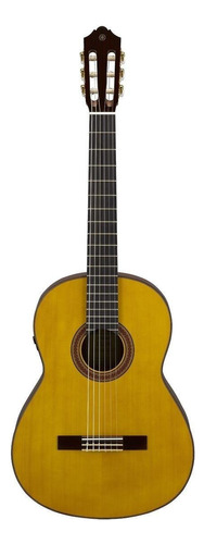 Guitarra clásica Yamaha TransAcoustic CG-TA para diestros natural brillante