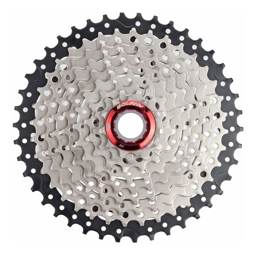 Bolany 9 Speed Cassette Mtb Cassette Silver/black 11-42t