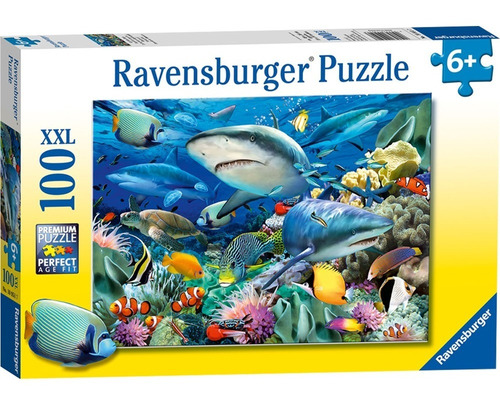 Rompecabezas Ravensburger Arrecife De Coral 100 Piezas