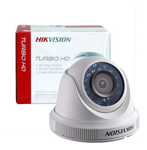 Imagen 1 de 1 de Camara De Vigilancia, Hikvision, Analoga
