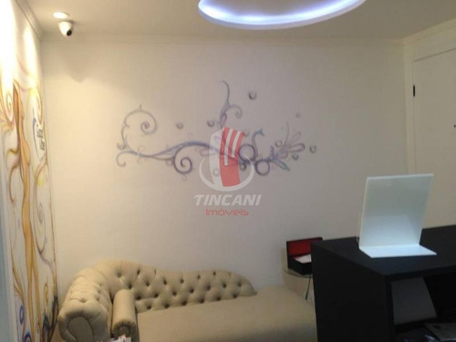 Imagem 9 de 12 de Sala Comercial No Tatuapé Com 1 Vaga E 50 Metros. - 4368