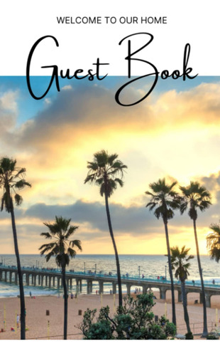 Libro: Vacation Rental Guest Book: A Welcome Guest Book For