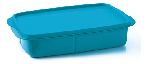 Recipiente Para Alimentos C/ Divisiones 550ml Tupperware Color Azul