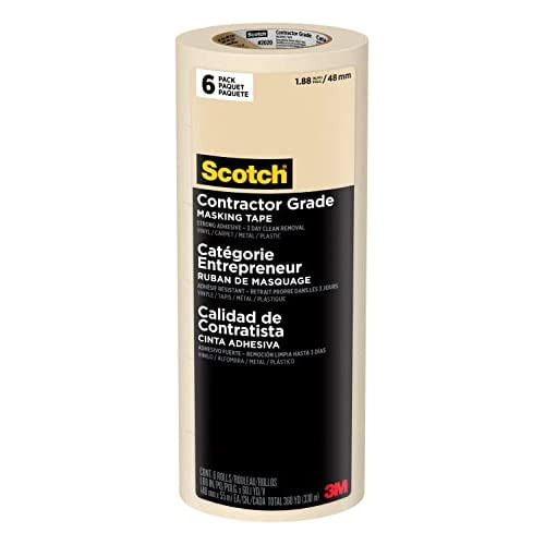 Cinta Adhesiva Scotch Contractor Grade, 1.88 Pulgadas P...