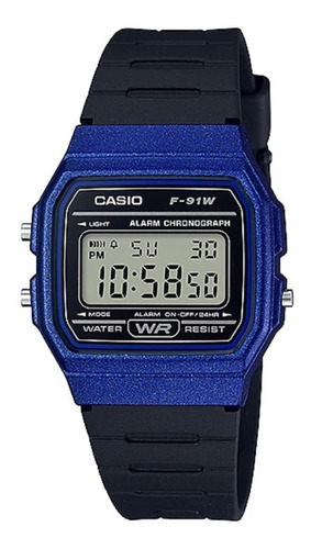 Reloj Casio F-91wm Unisex Clásico Original Garantia Pila7año